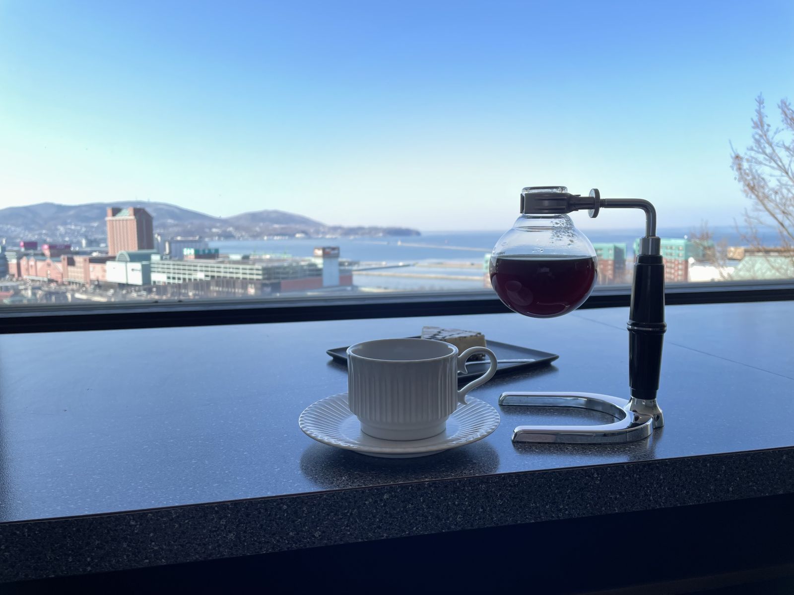 港町小樽の景色と淹れたてコーヒーを☕